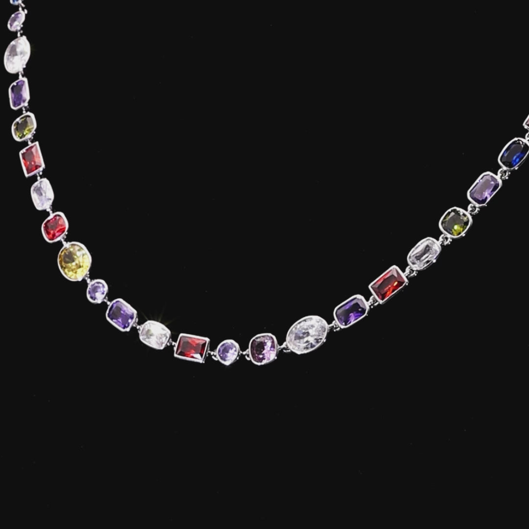 Infinity Gem Intrelaced Necklace Chain - 6mm