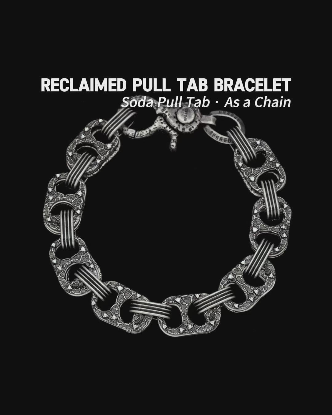 RECLAIMED PULL TAB BRACELET