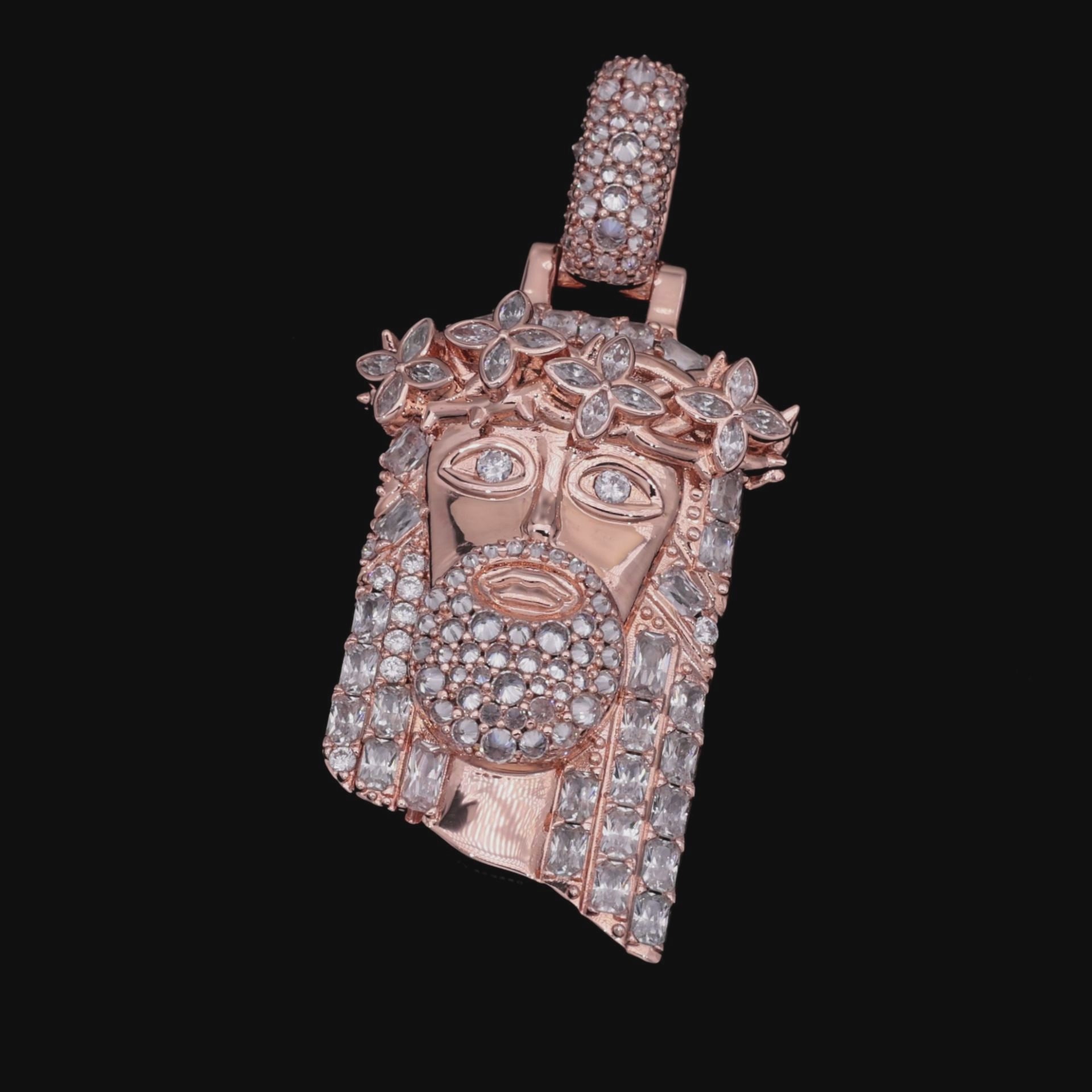 Classic Double-Sided Jesus Pendant