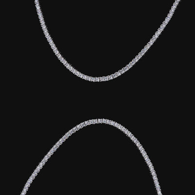 Pendentif nom Bosox personnalisé & Ensemble de chaînes de tennis