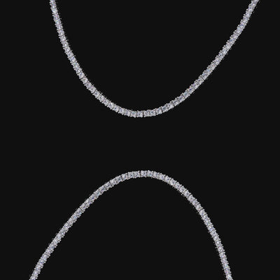 Sweet Edge Iced Chain & Ohrring-Set