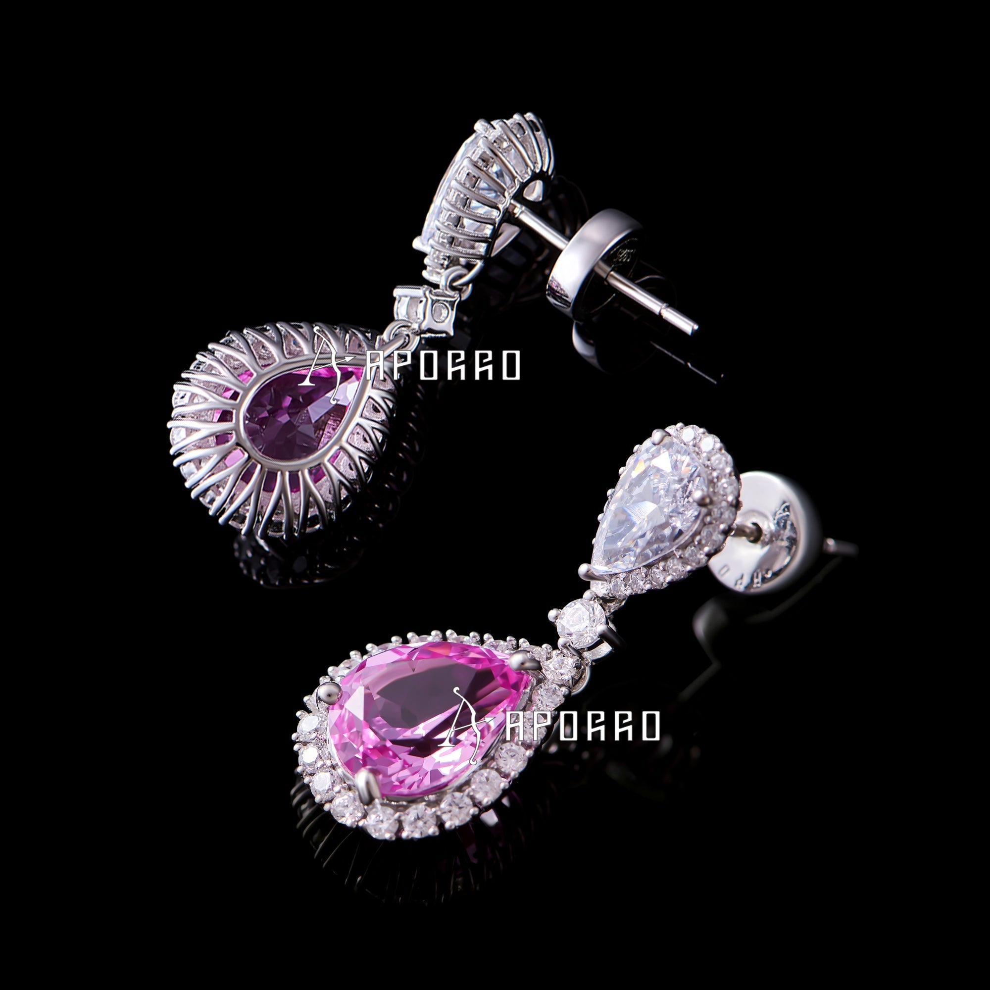 Boucles d'oreilles premium Aporro Dépôt de conception personnalisée