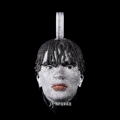 APORRO Premium 3D Personal Face Pendant Pendant Custom Design Dost