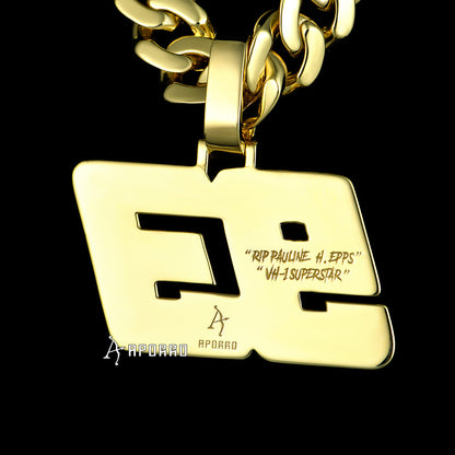 APORRO Premium Numbers Necklace Custom Design Deposit