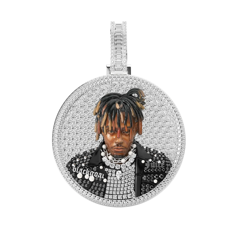 Juice wrld deals iced out chain