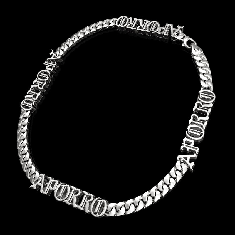 10mm Custom Miami Old English Letter/Number Chain