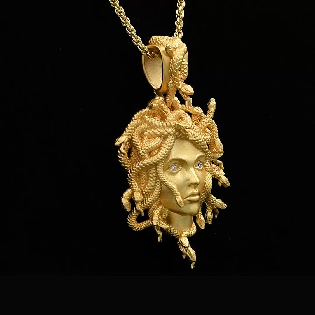 Ciondolo statue Medusa