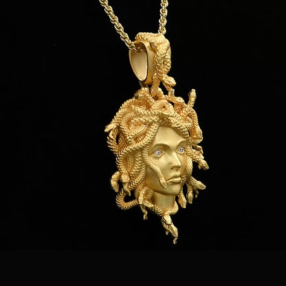 Medusa Statue Pendant