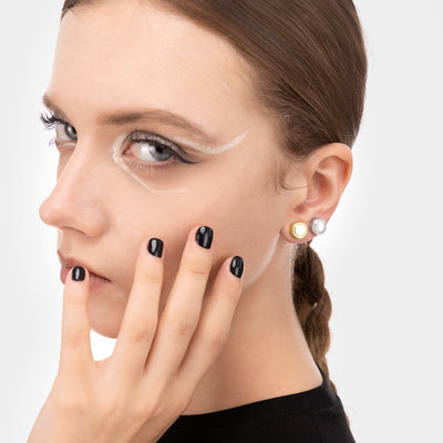 S925 AA Project LR44 NO.1 Earrings - Pair