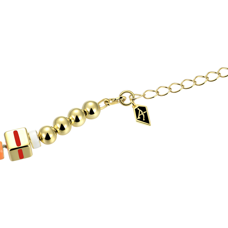 APORRO X COOGI Bracelet en émail avec dés et perles - APORRO