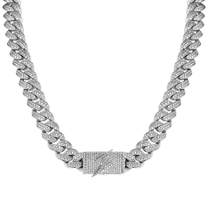 Lightning Cuban Link Chain - 12mm