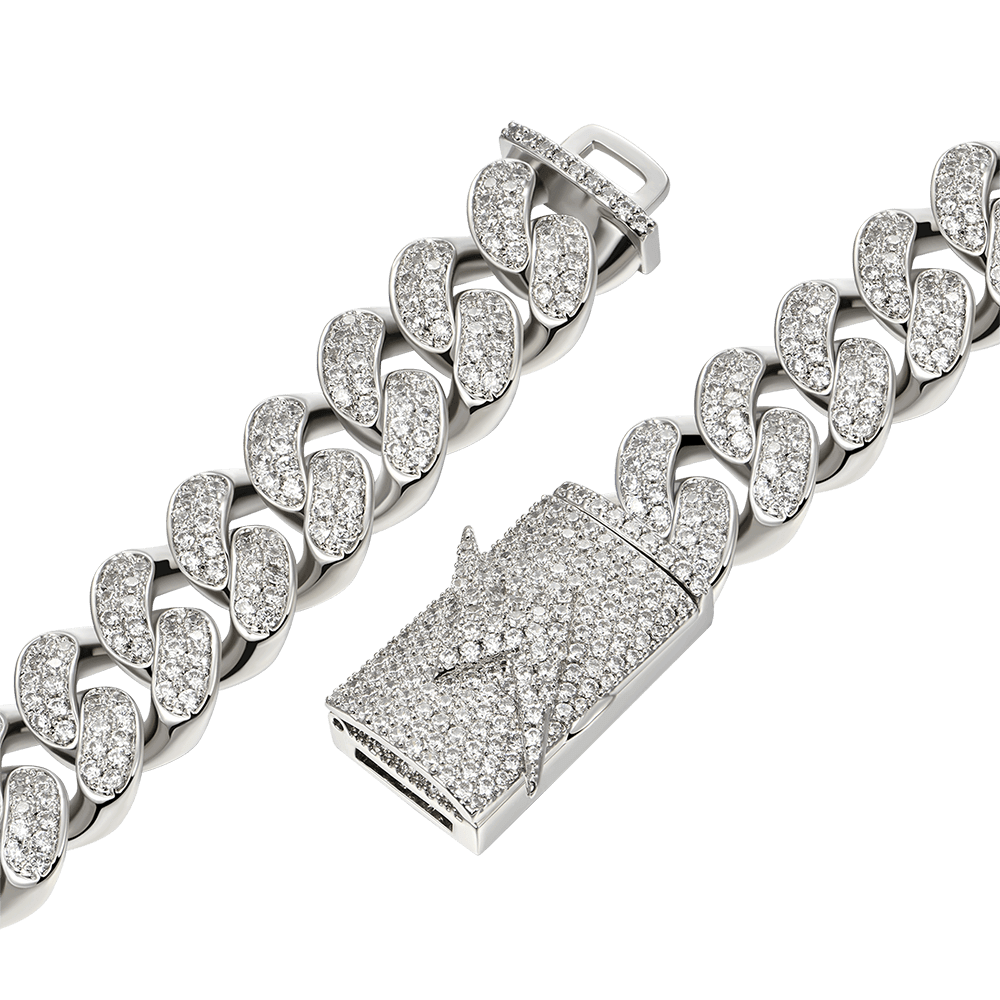 Lightning Cuban Link Chain - 12 mm