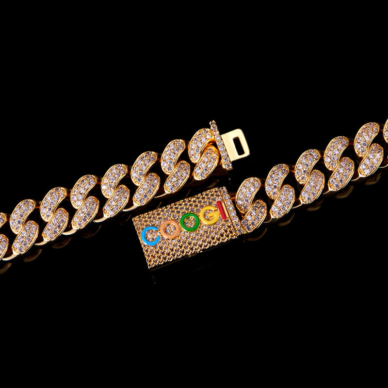 APORRO X COOGI 12mm 18K Gold “BASIC” Cuban Chain - APORRO