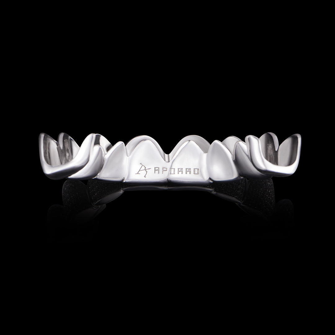 Grillz entièrement glacé personnalisé