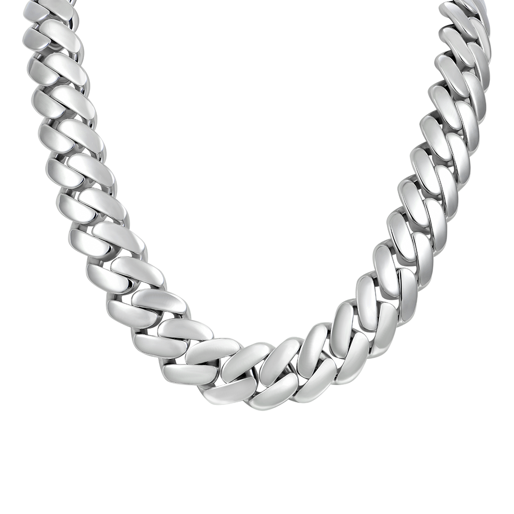 Cuban link chain discount with custom pendant