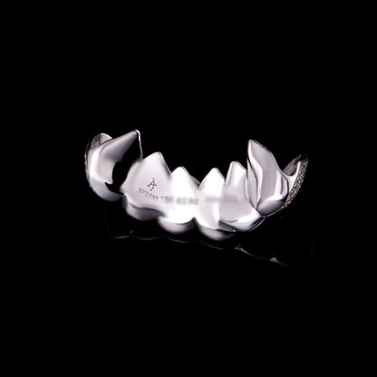 Grillz entièrement glacé personnalisé