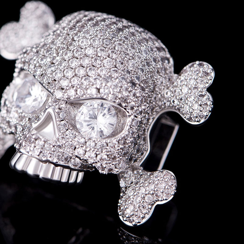 Iced Out Skull Lace Lock - APORRO