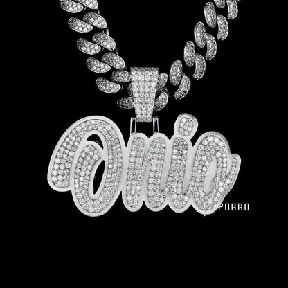 APORRO Premium Name Necklace Custom Design Deposit