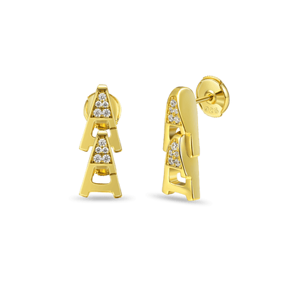 S925 Aporro A® Drop Earrings-Pair