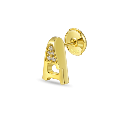 S925 Aporro A® Stud Earrings-Pair