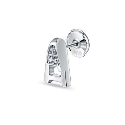 S925 Aporro A® Stud Earrings-Pair