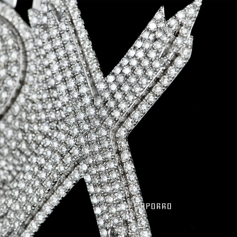 APORRO Premium Two Letters Name Necklace Custom Design Deposit - APORRO