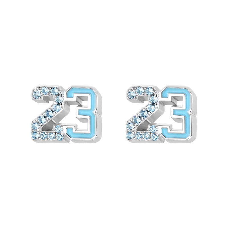 Number 23 Stud Earring [Limited Edition] - APORRO