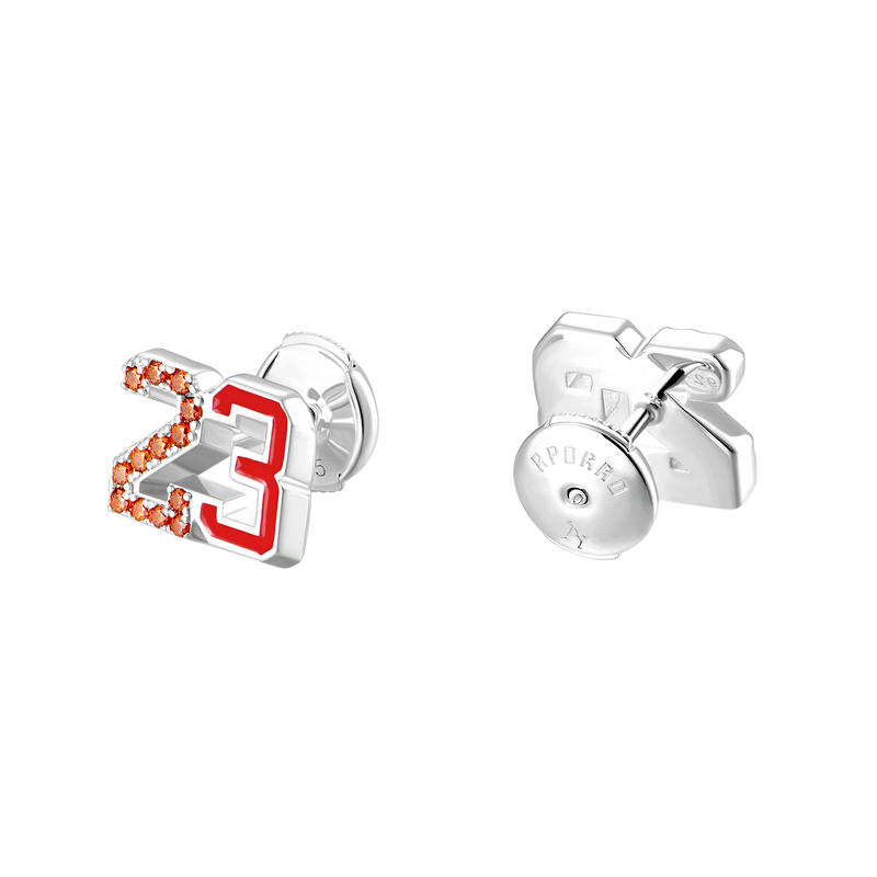 Number 23 Stud Earring [Limited Edition] - APORRO