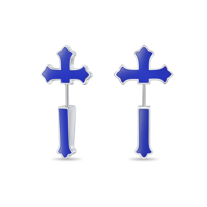 Gothic Cross Spike Earring - APORRO
