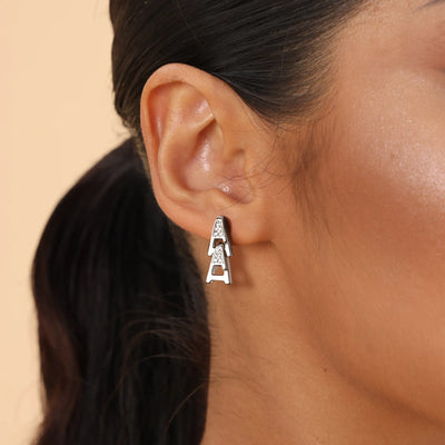 S925 Aporro A® Drop Earrings-Pair