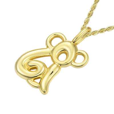 APORRO X COOGI Colgante Koala Clásico Dorado