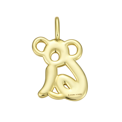 APORRO X COOGI Colgante Koala Clásico Dorado