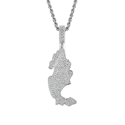 Map of Mexico Pendant