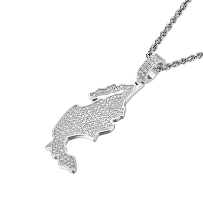 Map of Mexico Pendant