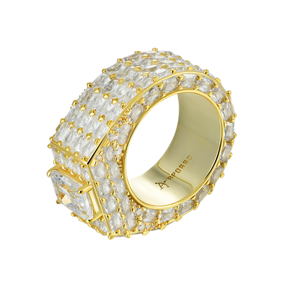 Custom Emerald Cut Eternity Band Ring