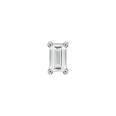 Custom Classic Moissanite Stud Earring
