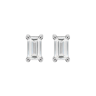 Custom Classic Moissanite Stud Earring
