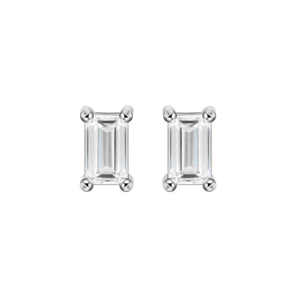 Custom Classic Moissanite Stud Earring