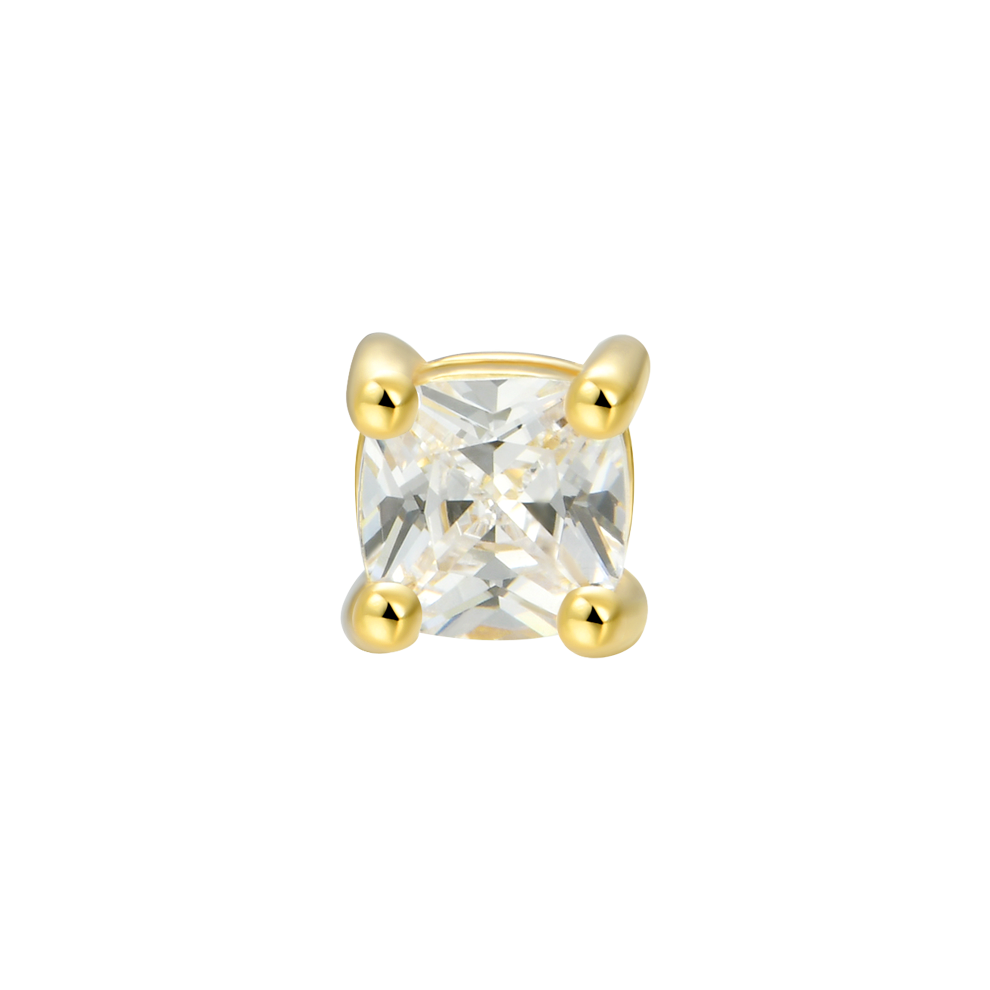 Orero classico personalizzato per borchie moissanite