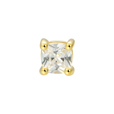 Custom Classic Moissanite Stud Earring