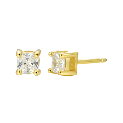 Custom Classic Moissanite Stud Earring