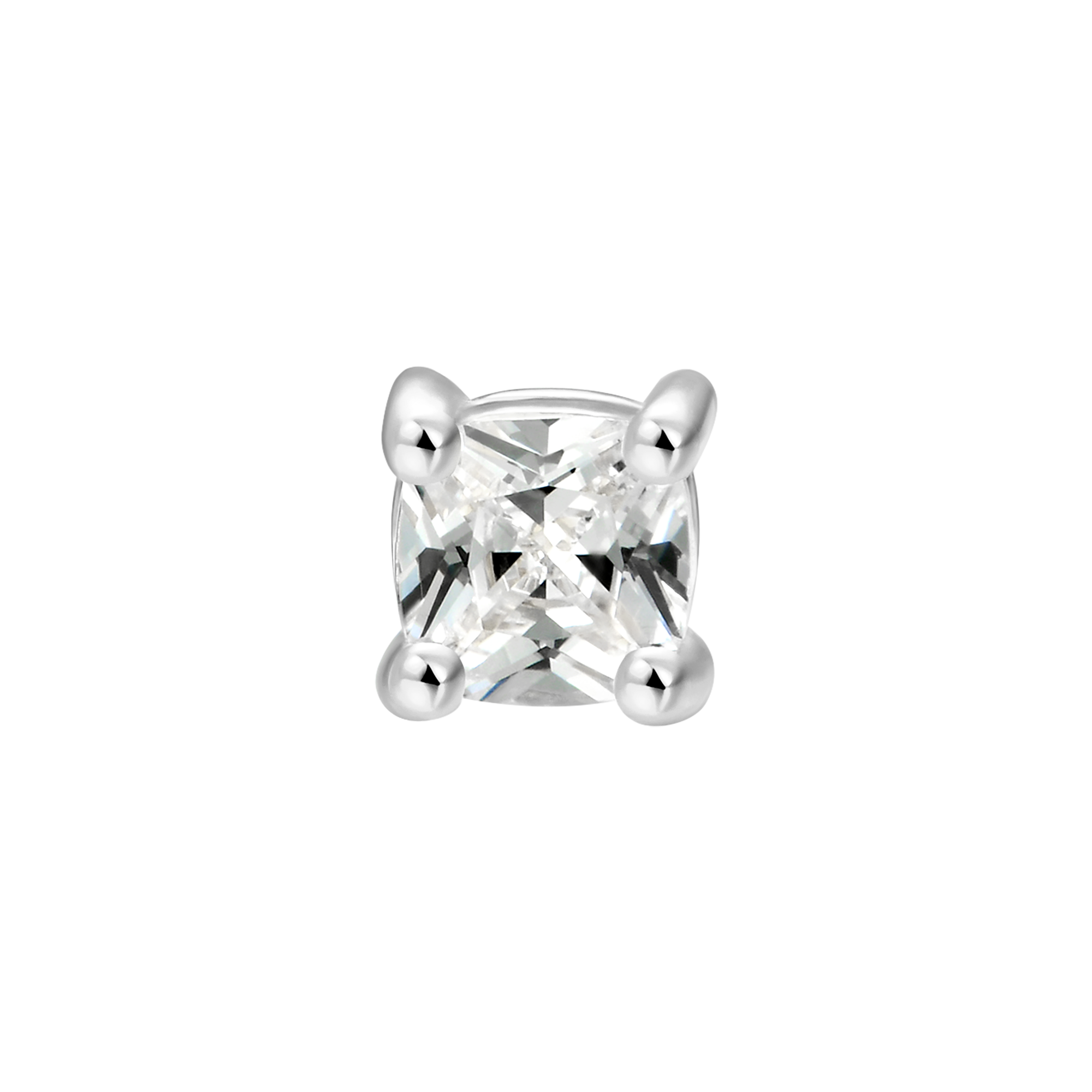 Custom Classic Moissanite Stud Earring