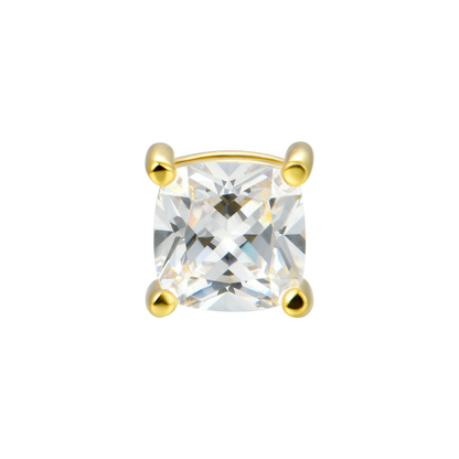 Custom Classic Moissanite Stud Earring