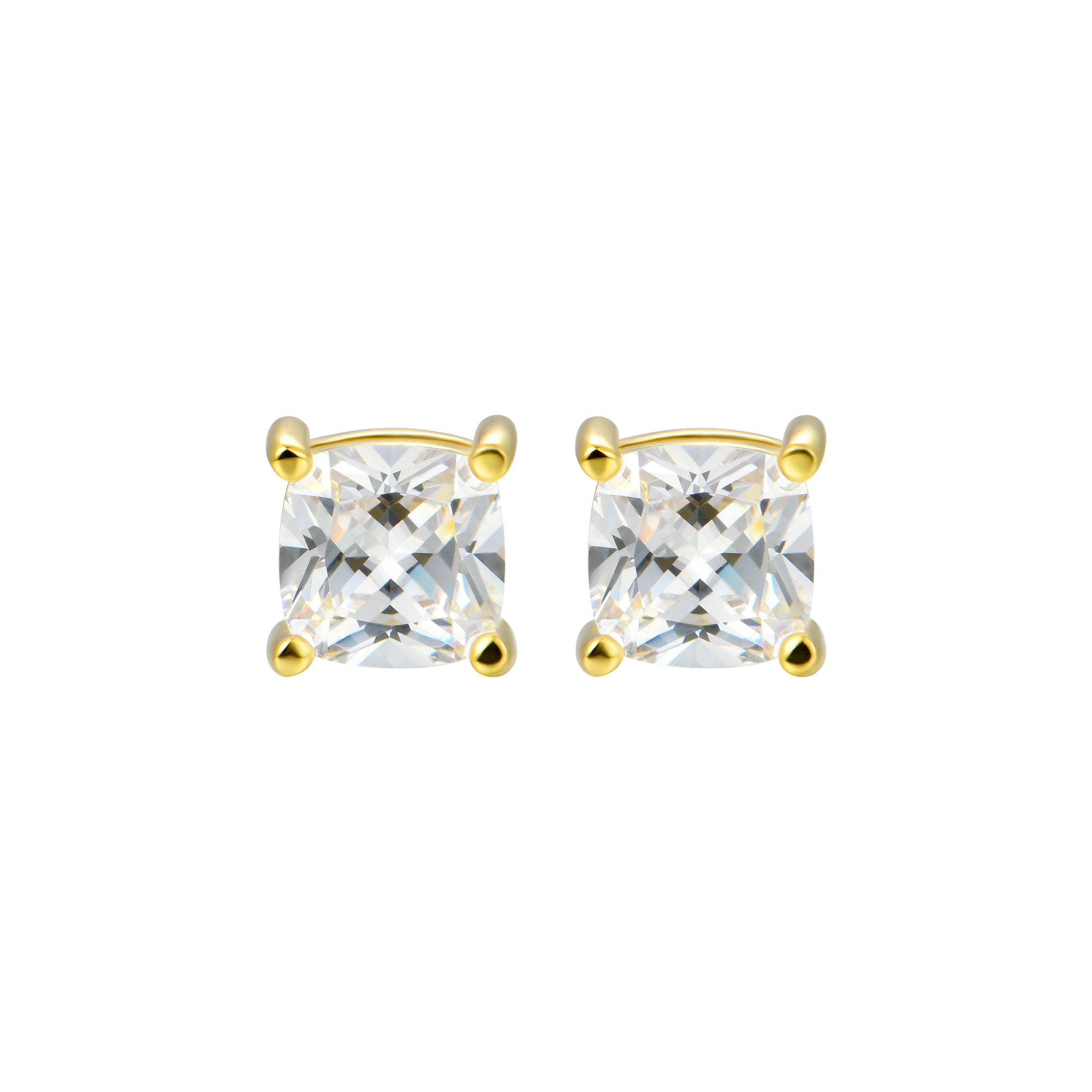 Custom Classic Moissanite Stud Earring