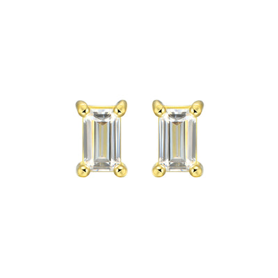Custom Classic Moissanite Stud Earring