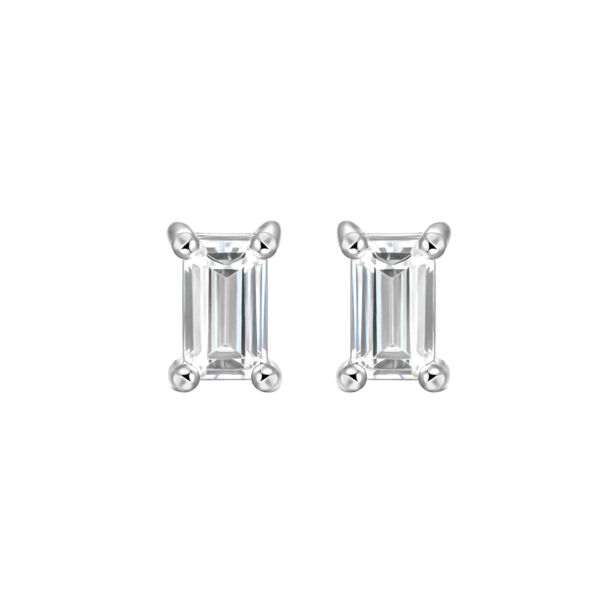 Custom Classic Moissanite Stud Earring