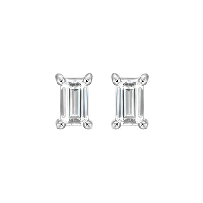 Custom Classic Moissanite Stud Earring