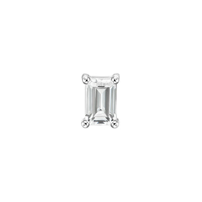 Custom Classic Moissanite Stud Earring