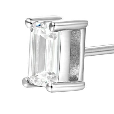 Custom Classic Moissanite Stud Earring