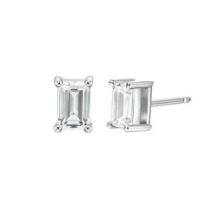 Custom Classic Moissanite Stud Earring